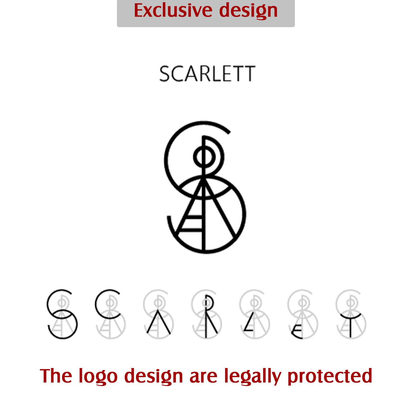 Unique Personalized Name Design Necklace