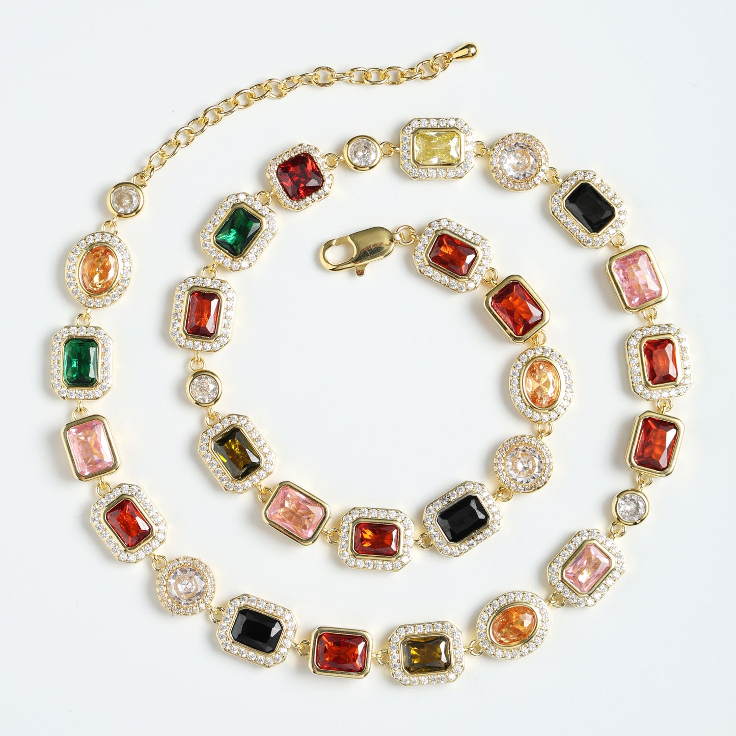Gold Solstice Purely Gemstone Necklace