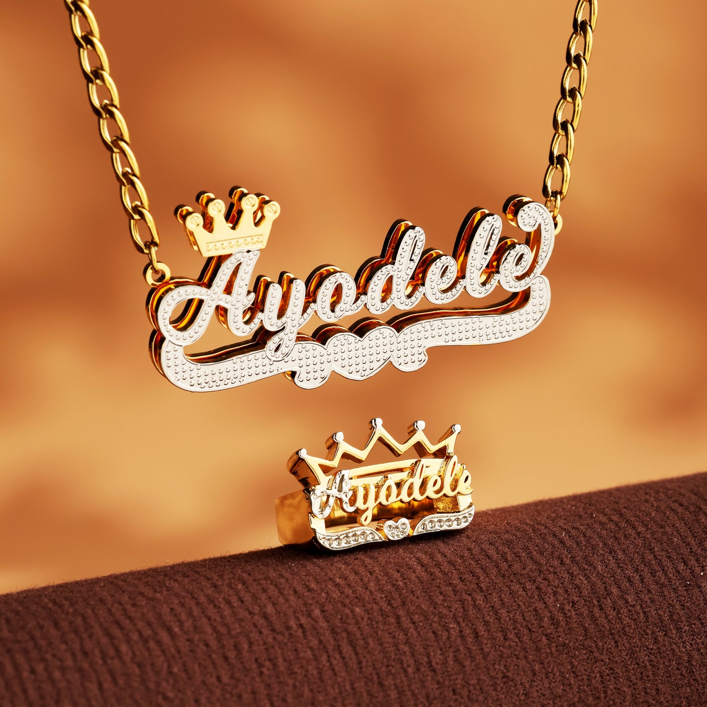 Celestial Bamboo Diadem Custom Name Set