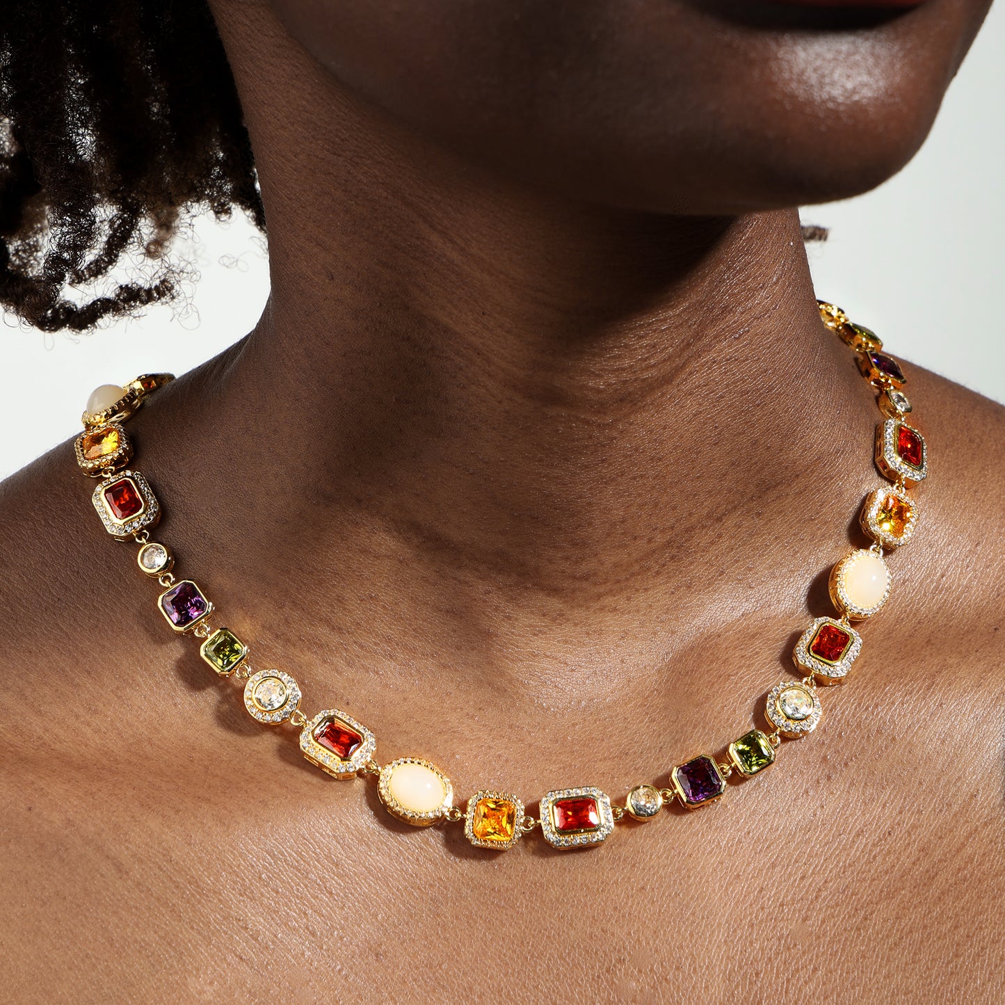 Beautiful Gemstone Necklace