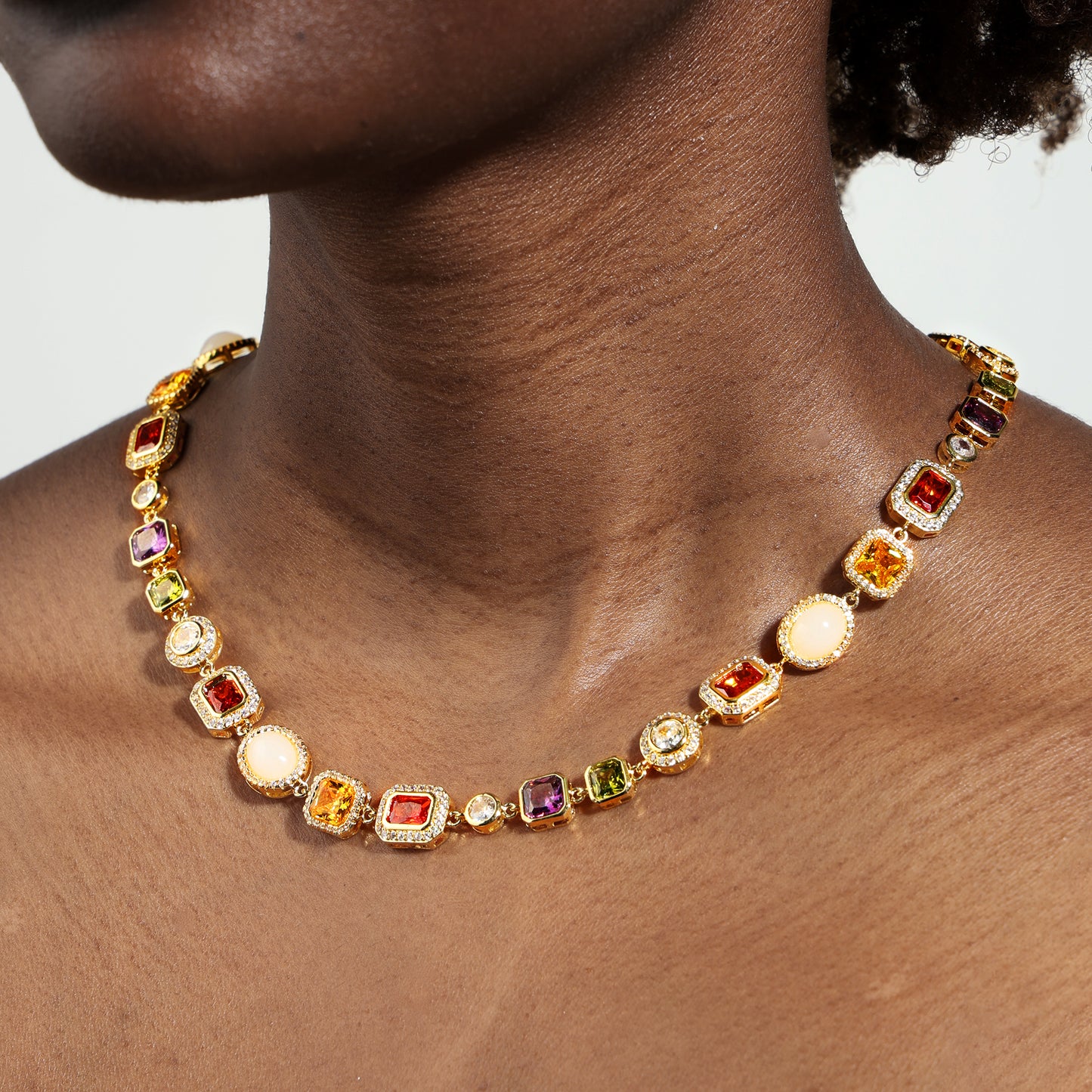 Beautiful Gemstone Necklace