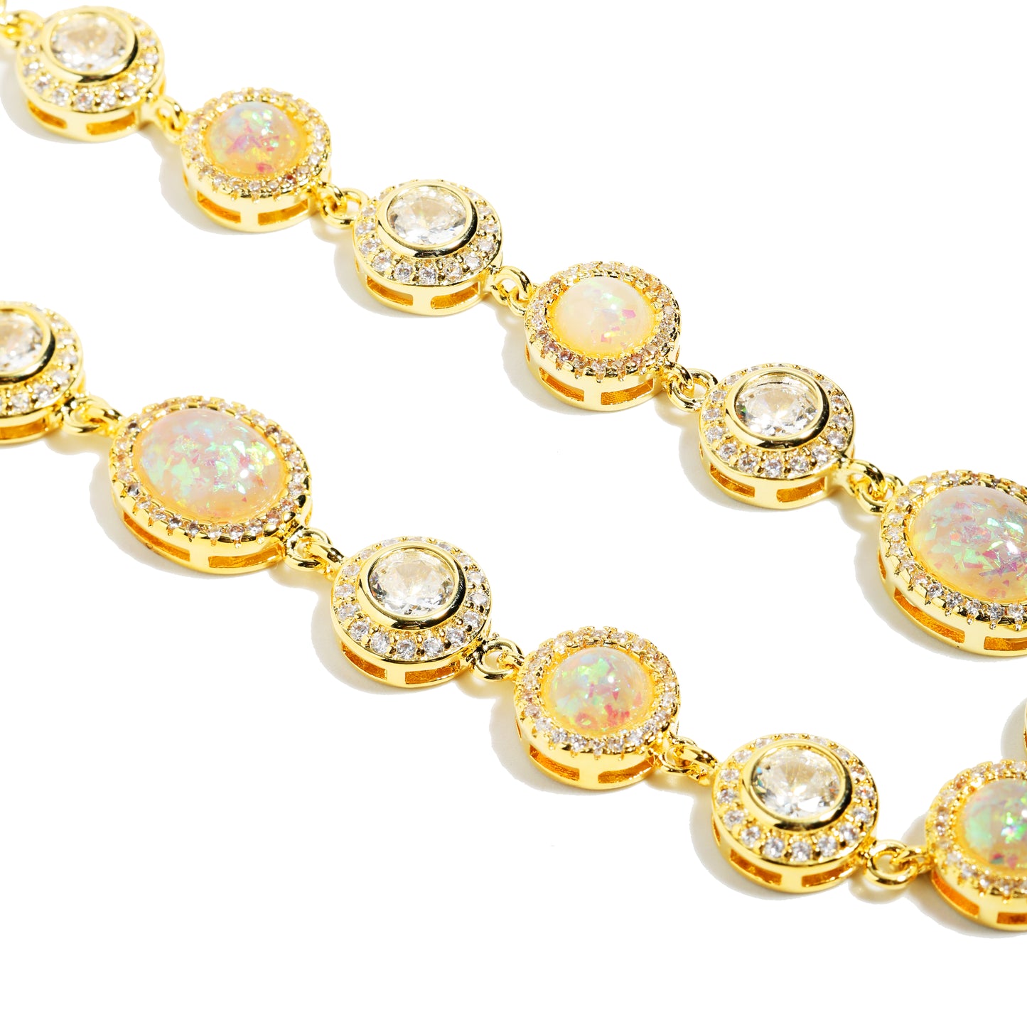 Aurora Whisper Gemstone Necklace