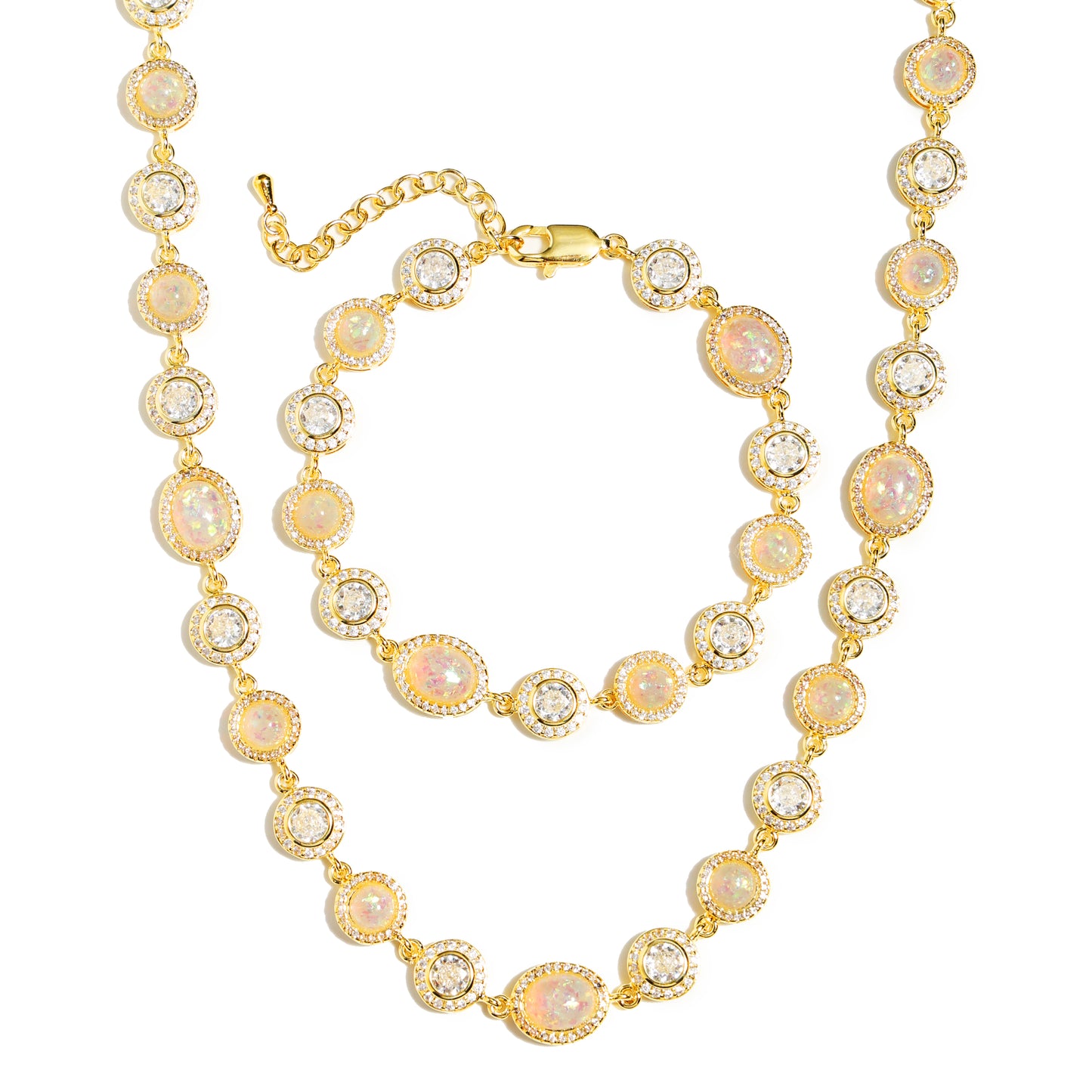 Aurora Whisper Gemstone Set