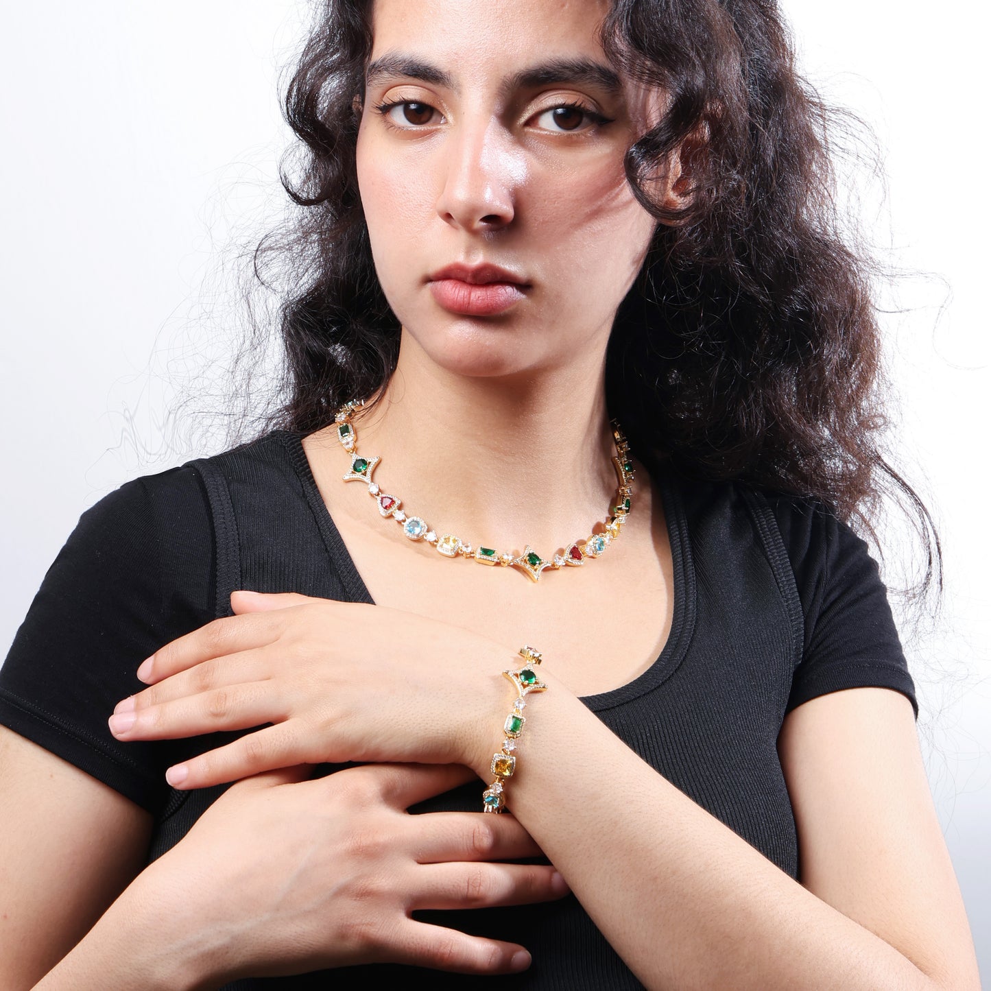 Ice Out Multi-color Diamonds Chain