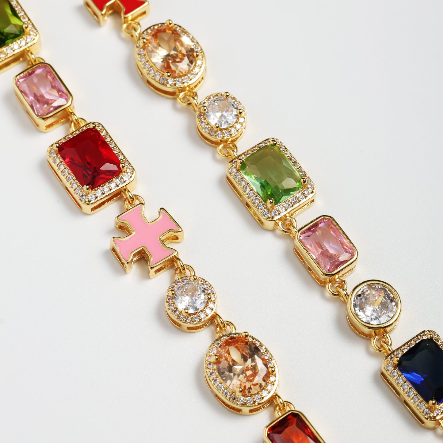 Solstice Gemstone Anklet