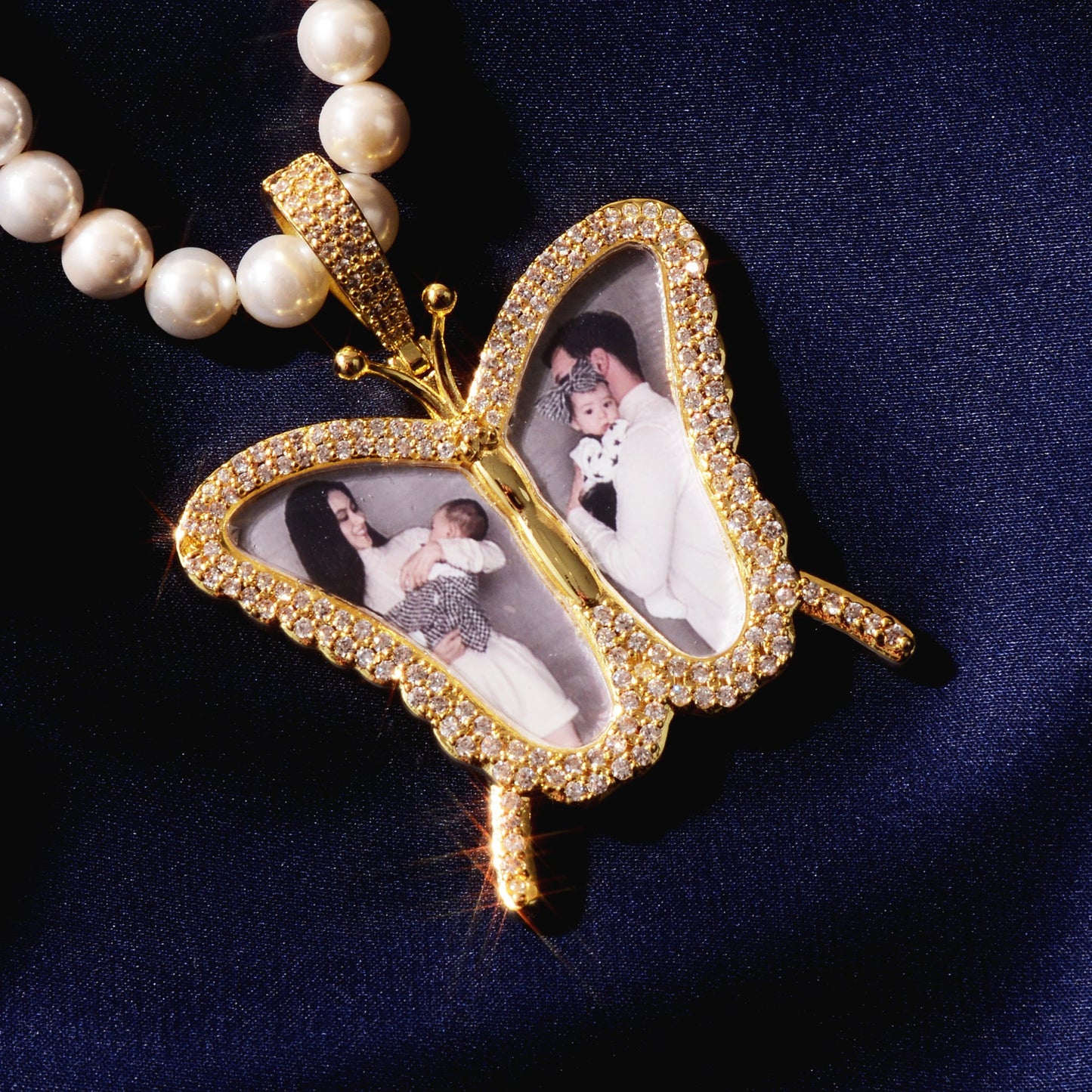 Delicate Butterfly Pendant Necklace