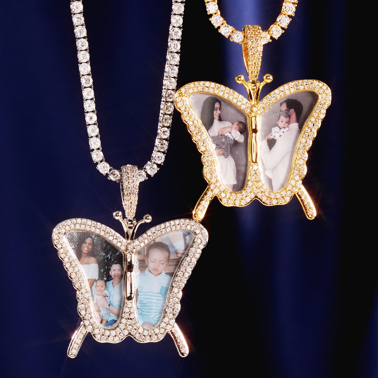 Delicate Butterfly Pendant Necklace