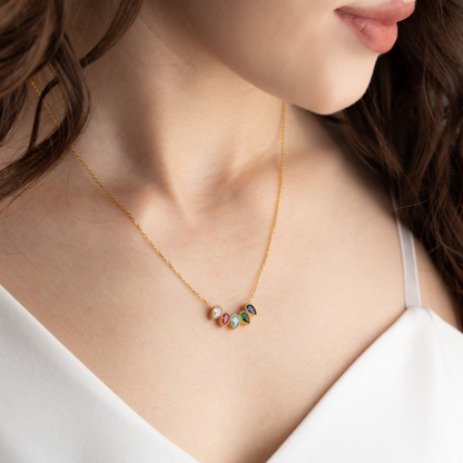 Personalized Birthstone Charms - Design your Necklace