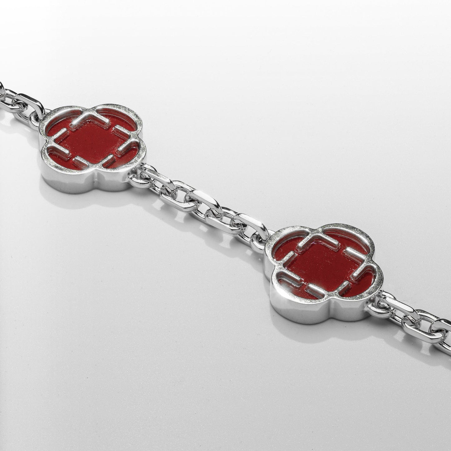 Red Coral Gemstone Bracelet