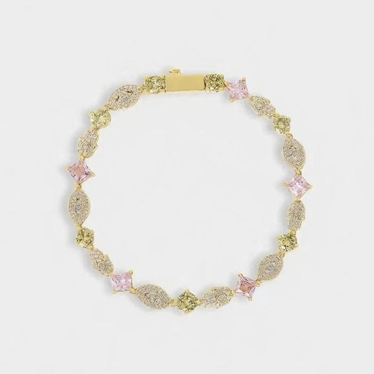 Evil Eye & Hamsa Gemstone Bracelet