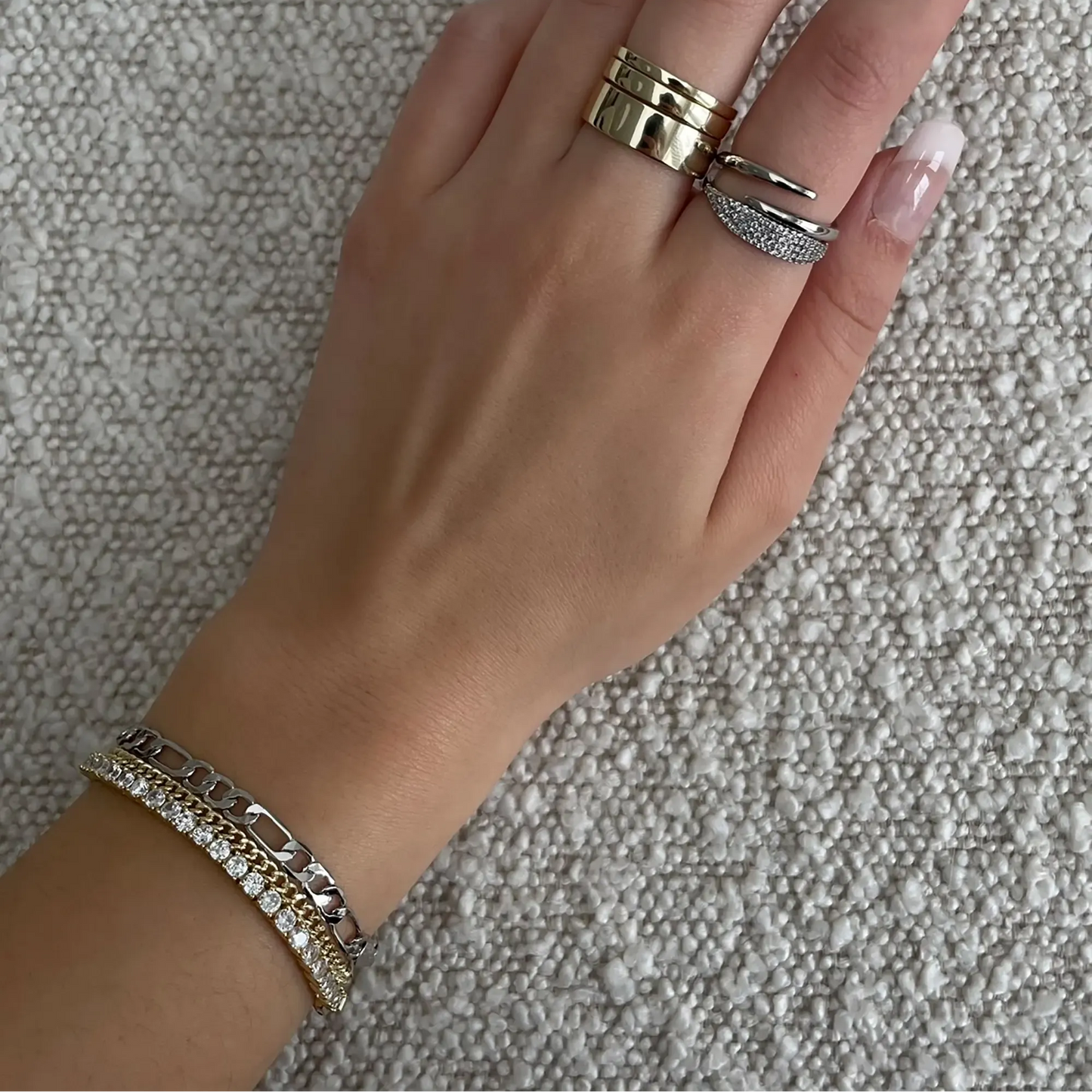 3mm CZ Tennis Bracelet for Women Classic Cubic Zirconia Eternity Bracelet