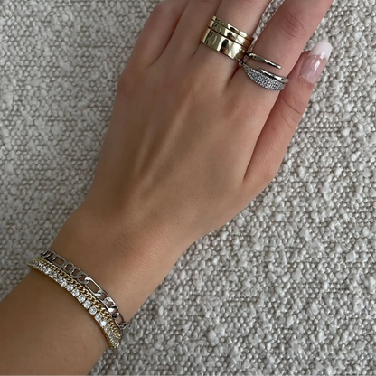 3mm CZ Tennis Bracelet for Women Classic Cubic Zirconia Eternity Bracelet