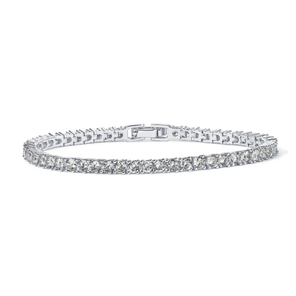 3mm CZ Tennis Bracelet for Women Classic Cubic Zirconia Eternity Bracelet