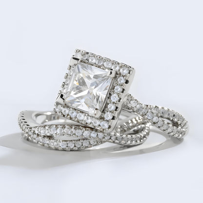 Silver Two-Piece Ring Set