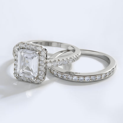 2CT Bridal Ring Set Engagement Rings