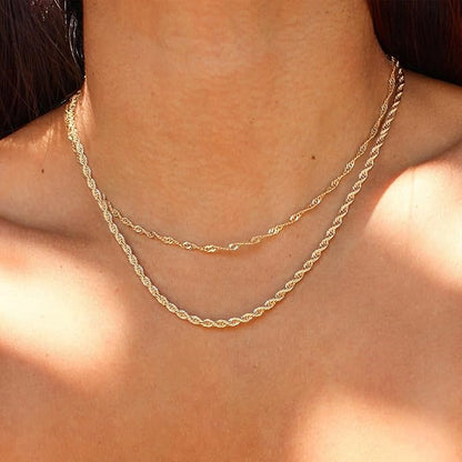 Double-Chain Style | Bold & Versatile Women's Statement Piece