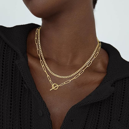 Double-Chain Style | Bold & Versatile Women's Statement Piece