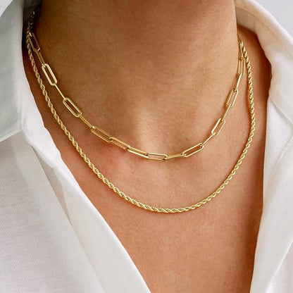 Double-Chain Style | Bold & Versatile Women's Statement Piece