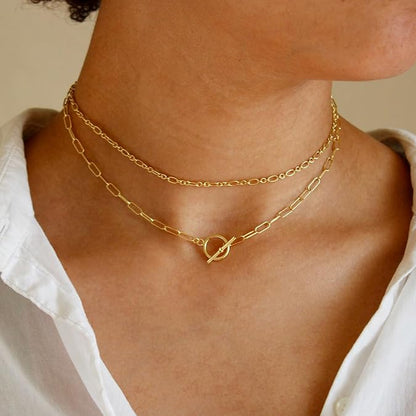 Double-Chain Style | Bold & Versatile Women's Statement Piece
