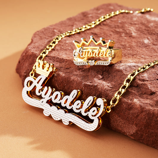Celestial Bamboo Diadem Custom Name Set