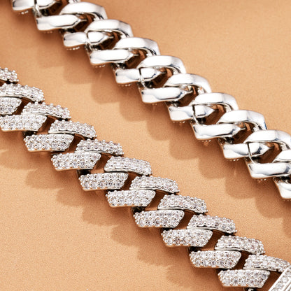 12MM Prong Cuban Link Chain