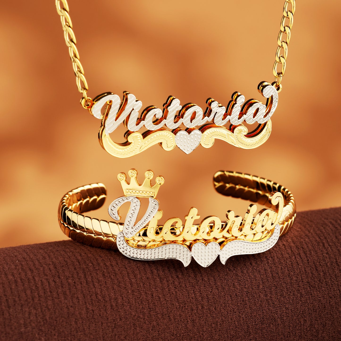 Enchanted Heart Custom Name Set