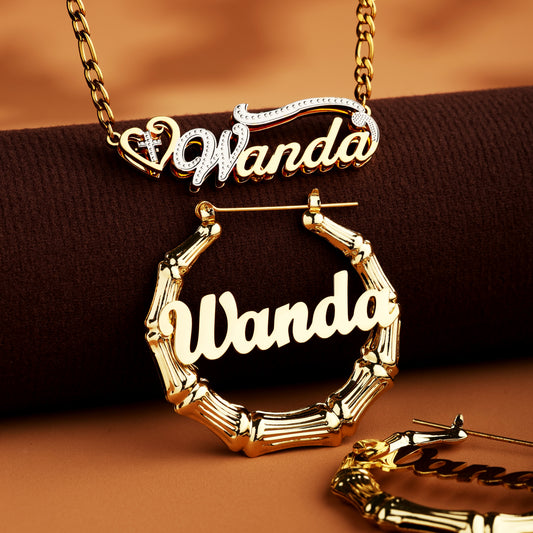 Timeless Bamboo Treasures Custom Name Set