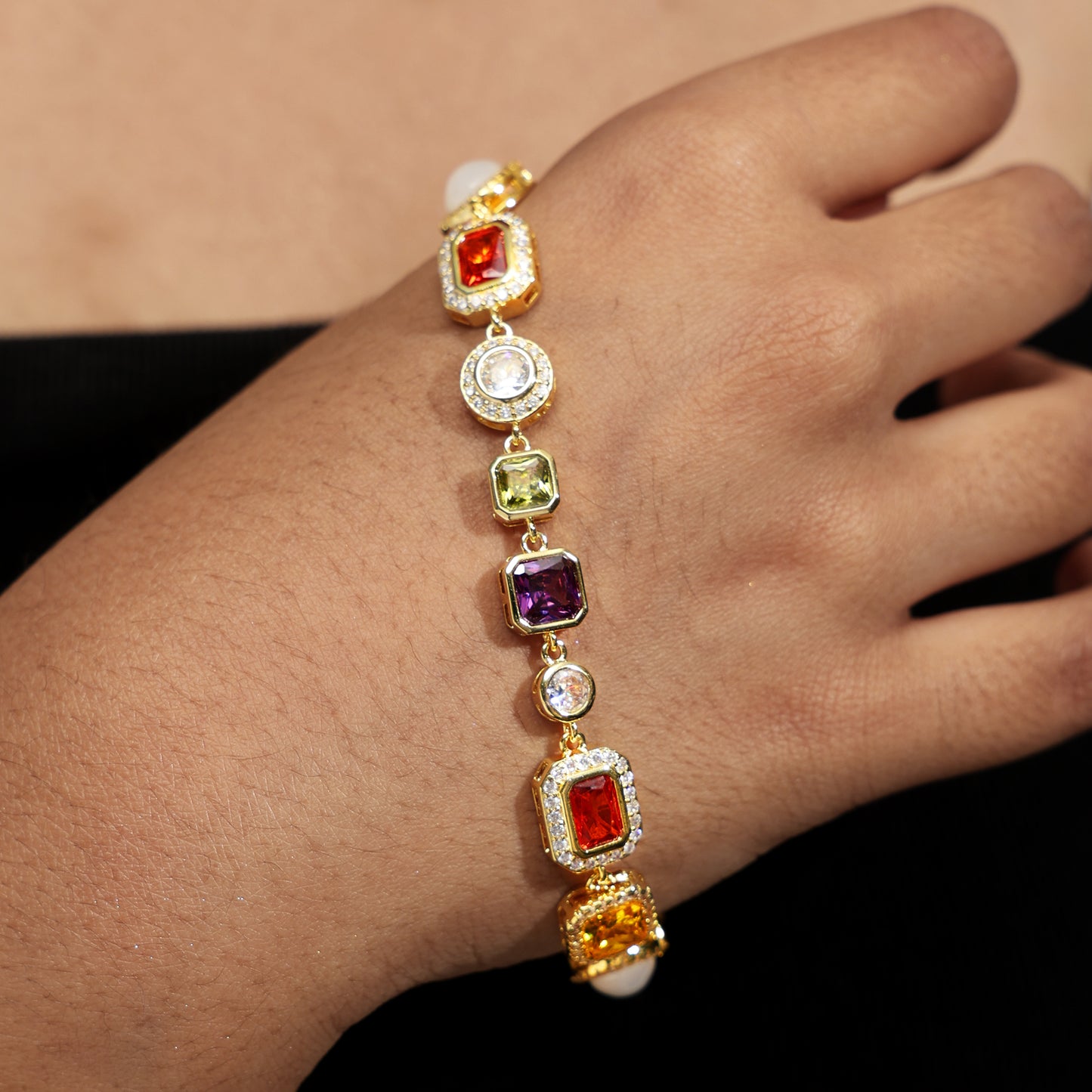 Charm Gemstone Necklace