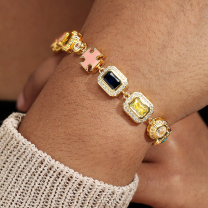 Solstice Gemstone Bracelet(Unisex)