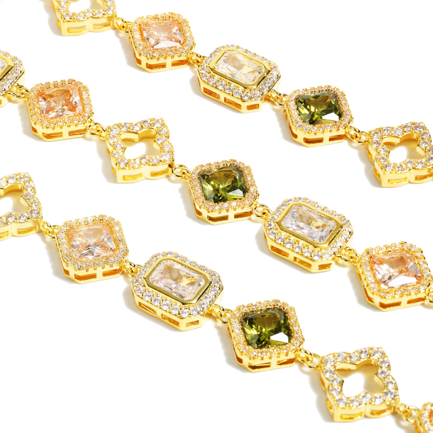 Fresh Harmony Gemstone Necklace