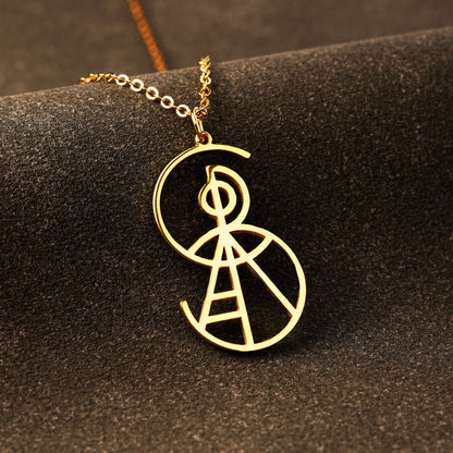 Unique Personalized Name Design Necklace