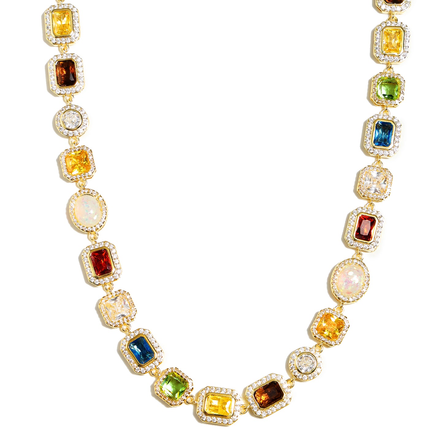 Motley Gemstone Bracelet