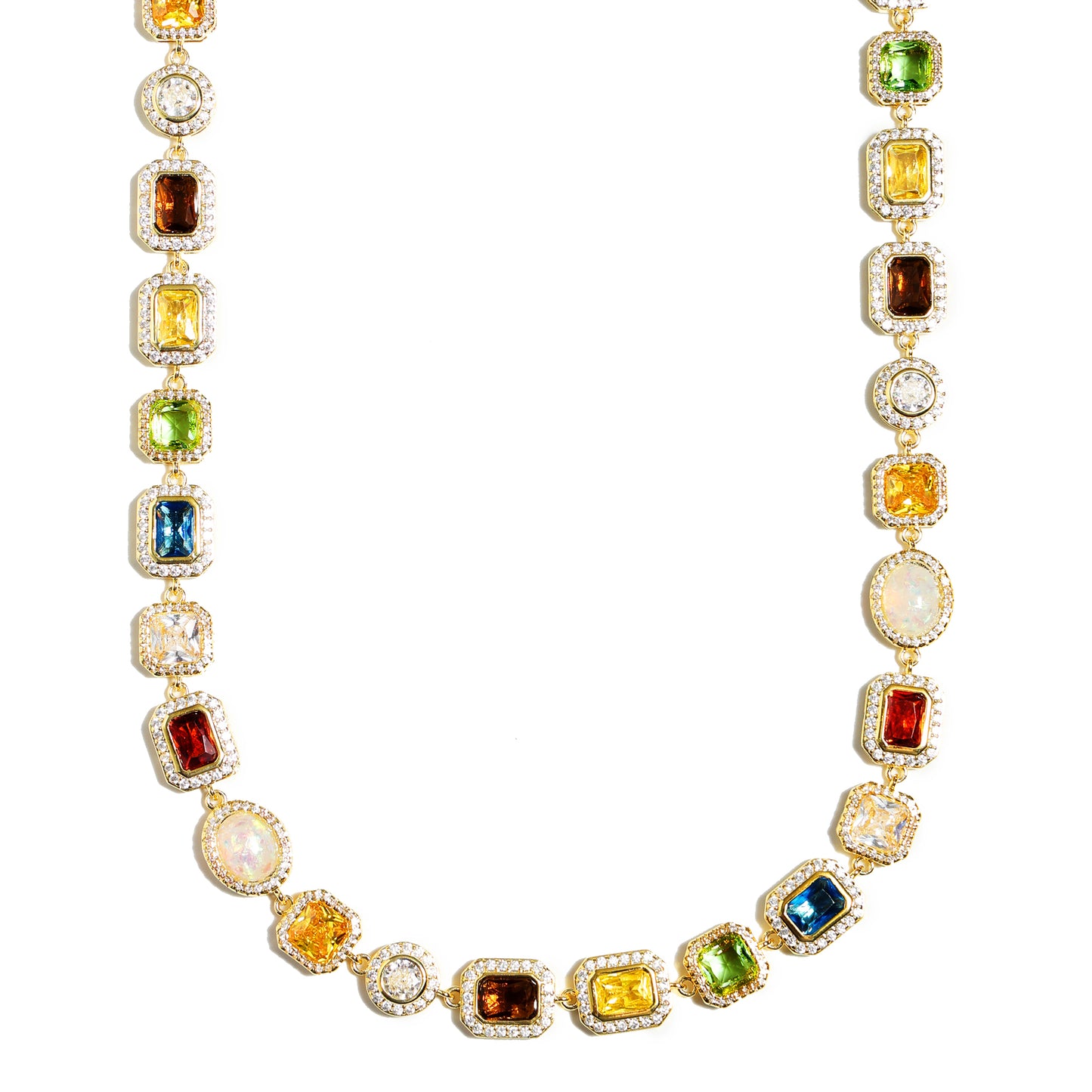 Motley Gemstone Bracelet