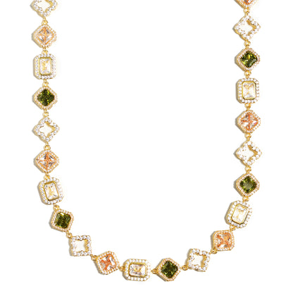 Fresh Harmony Gemstone Necklace