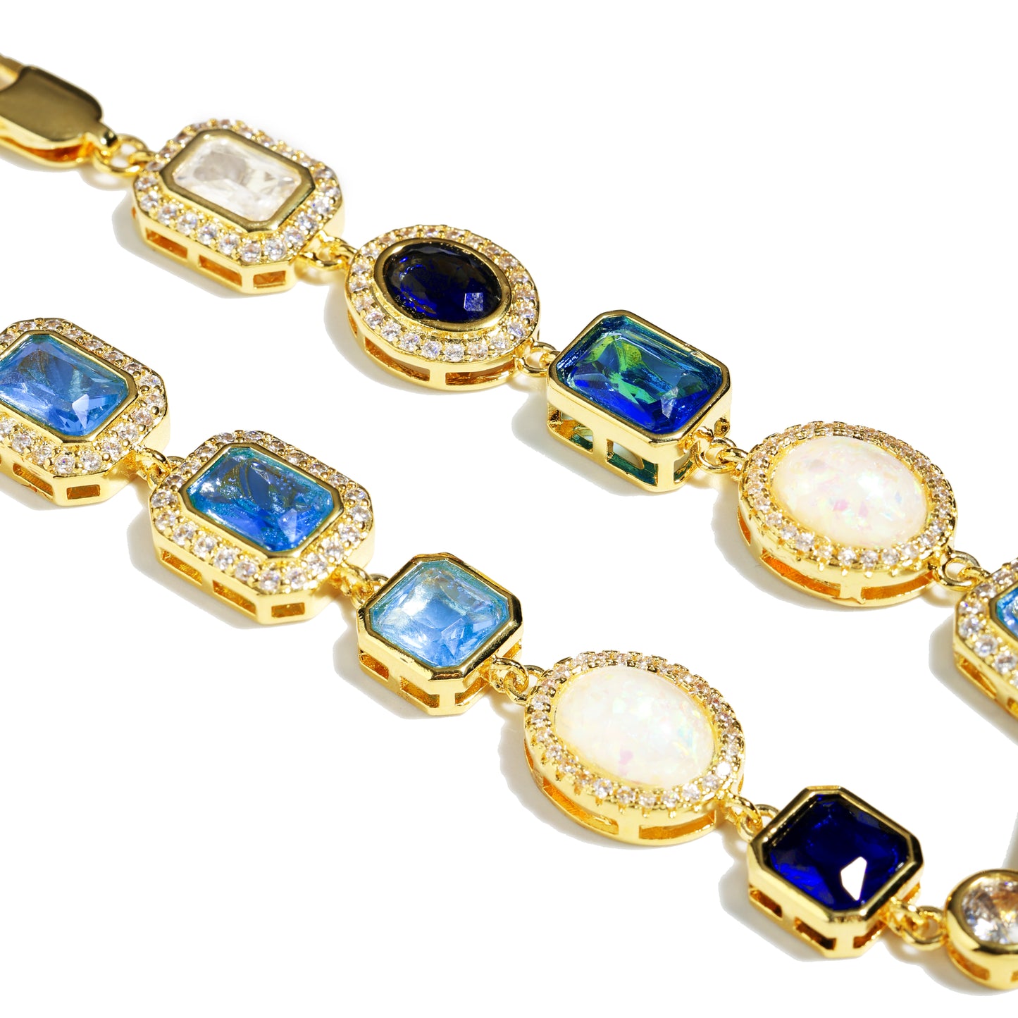 Blue Gemstone Solstice Necklace