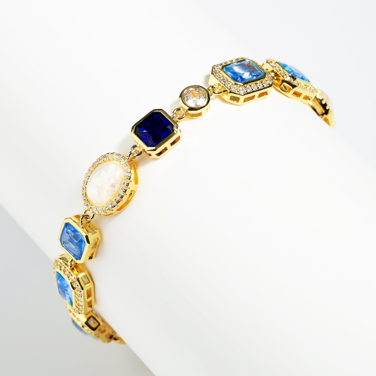Blue Gemstone Solstice Necklace