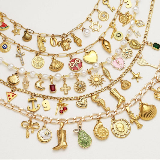 DIY Customize Your Charm Necklace