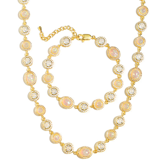 Aurora Whisper Gemstone Set