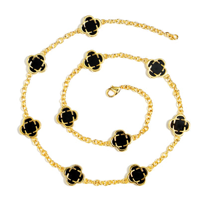 Onyx Gemstone Necklace