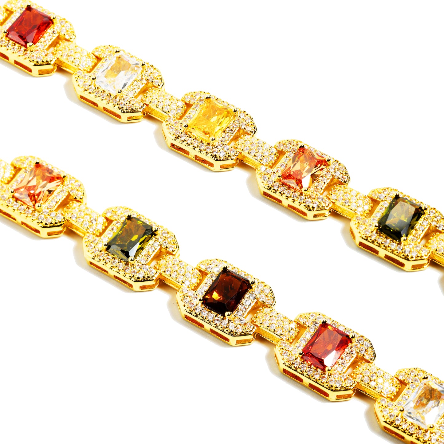 Hue Horizon Gemstone Necklace