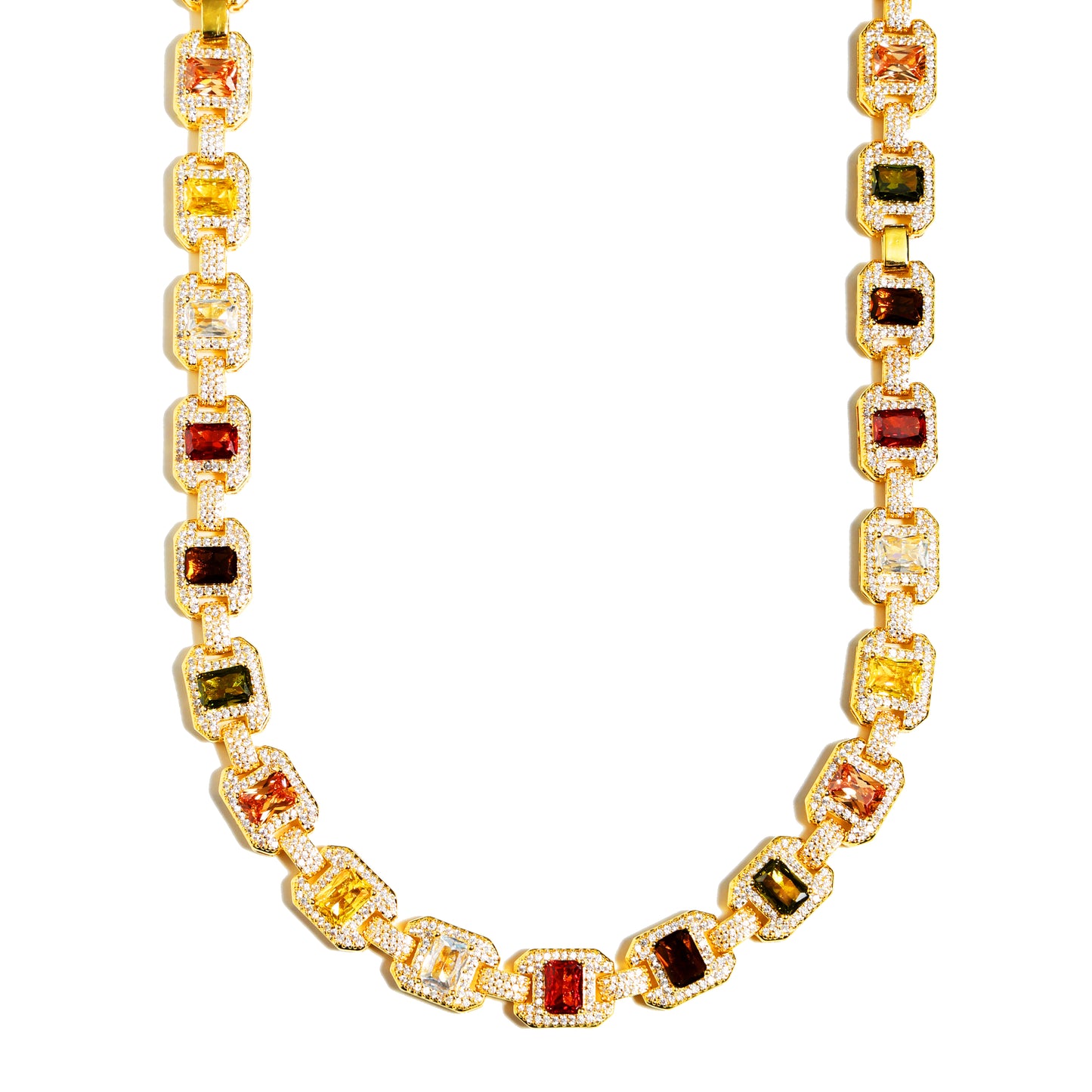 Hue Horizon Gemstone Necklace
