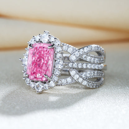 Interchangeable Halo Ring Set