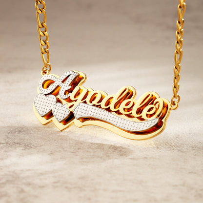 Personalized Nameplate Pendant Necklace