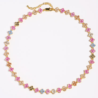 Blossom Tourmaline Gemstone Bracelet