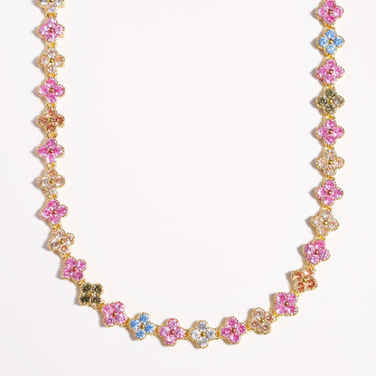 Blossom Tourmaline Gemstone Bracelet