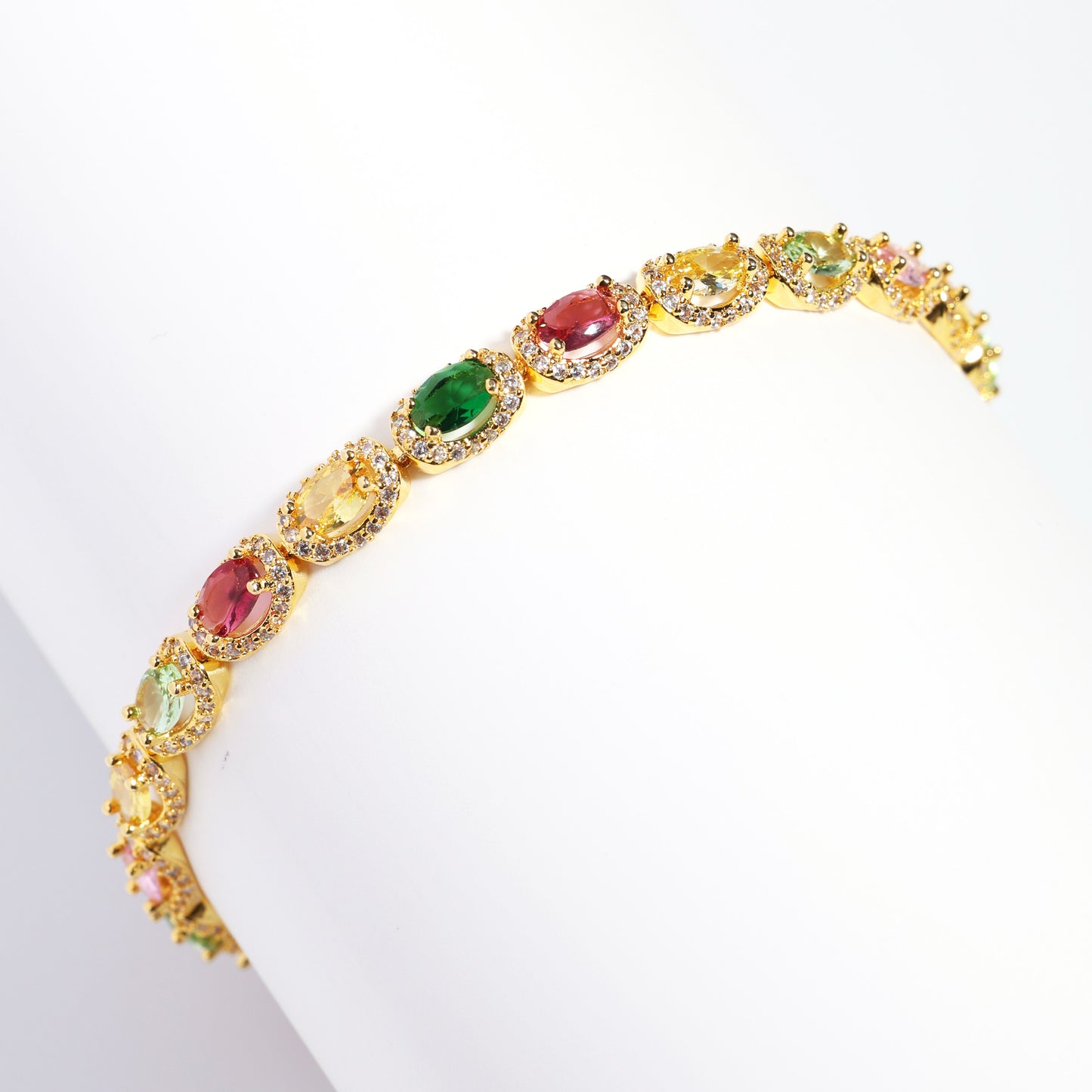 Victorian Oval-Cut Tourmaline Gemstone Set