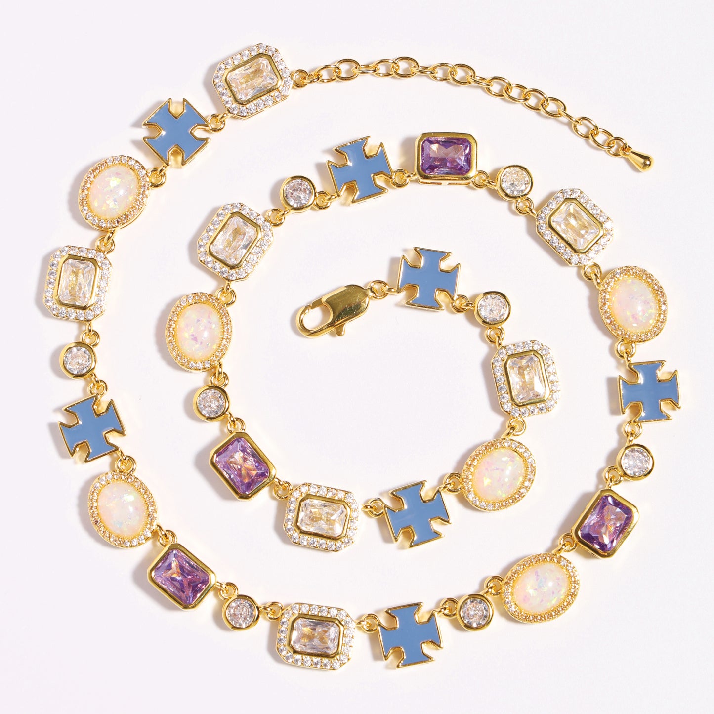Lavender Luxe Purple Sapphire Gemstone Bracelet