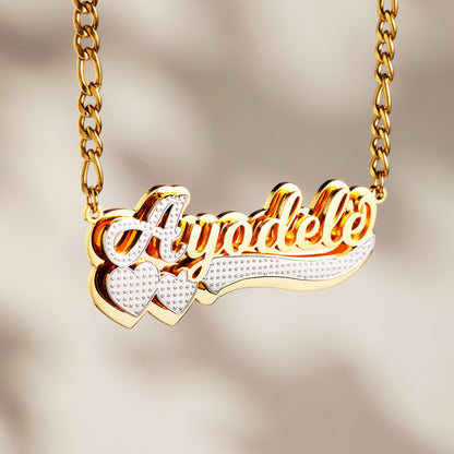 Personalized Nameplate Pendant Necklace