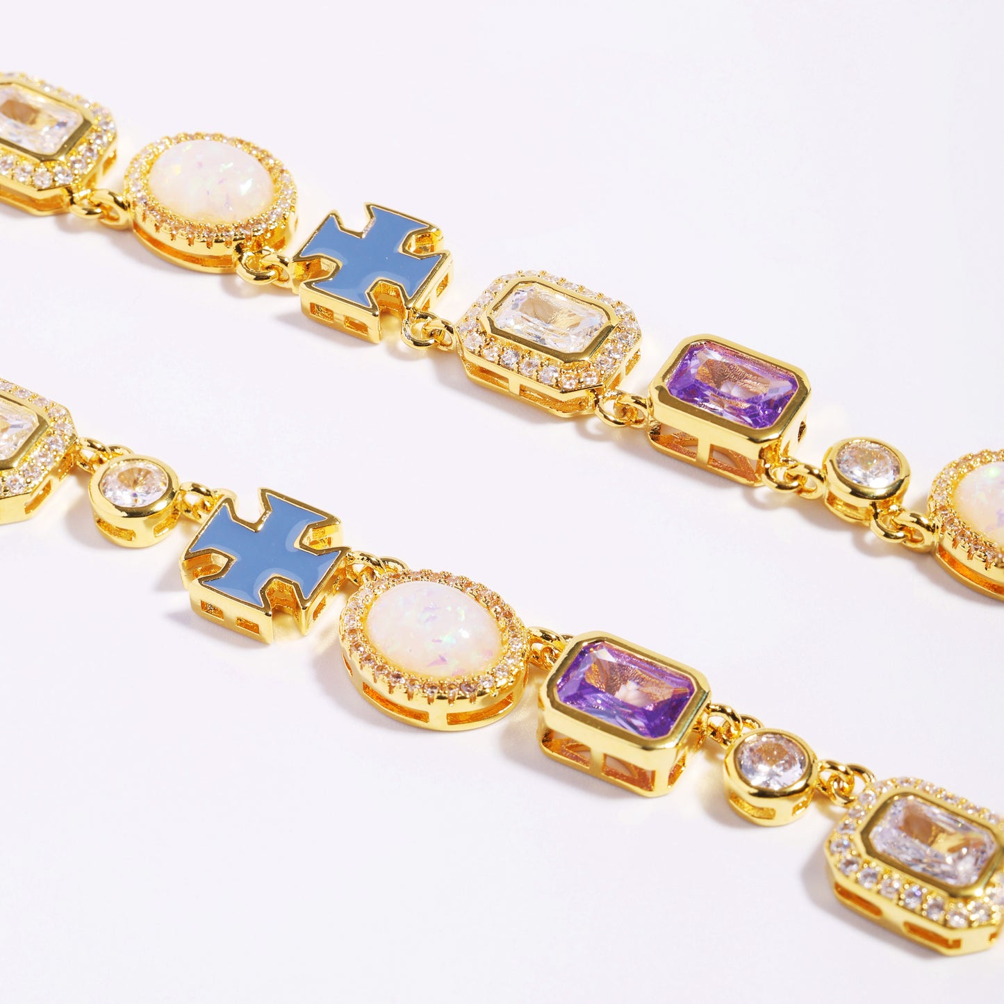 Lavender Luxe Purple Sapphire Gemstone Bracelet
