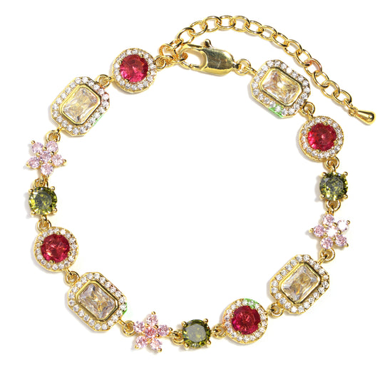Sweet Blossom Gemstone Bracelet